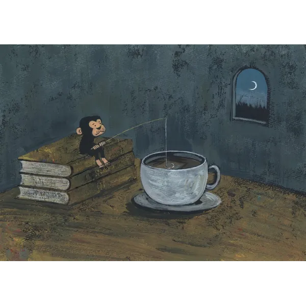 谷口智則 個展「MONKEY COFFEE&BOOKS」
