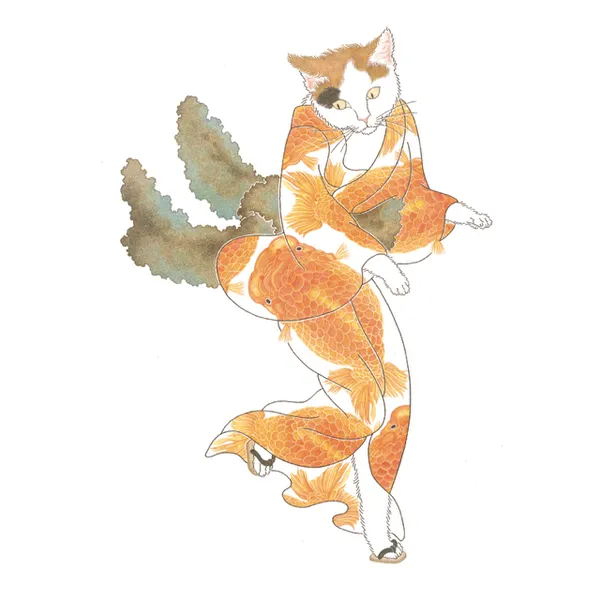 ねこ展① 岡田よう個展「すりねこ」