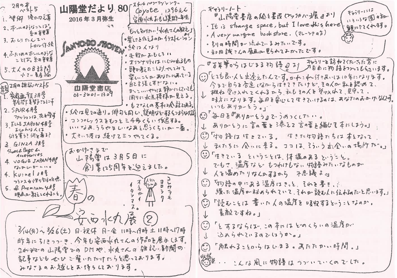 80号 2016年3月(弥生)
