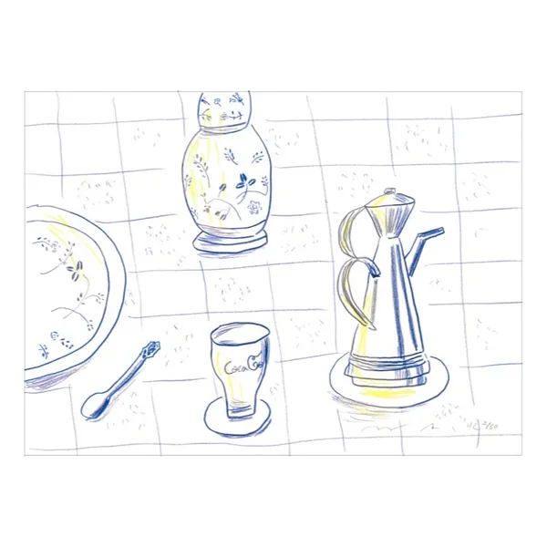 安西水丸個展『七夕の夜⑧』7/5－21　日祝・7/14（土）休み