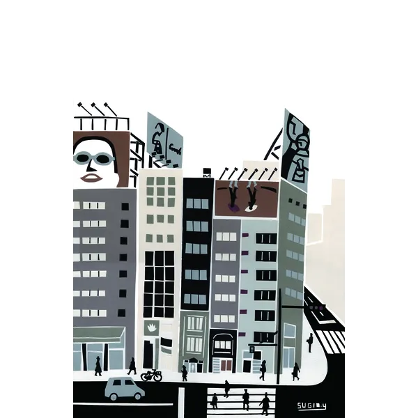 山﨑杉夫 個展「東京三十六景 PART.2」 2019.6/21(金) - 7/3（水）