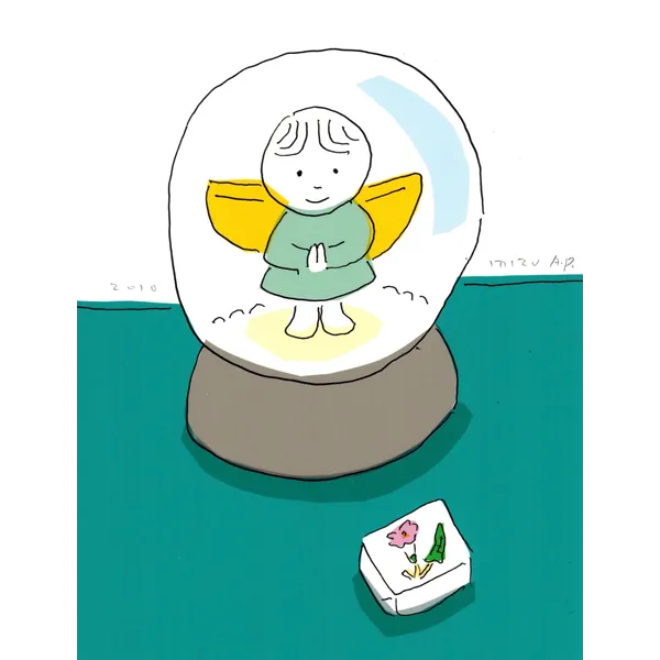 春の安西水丸展⑦ SIS企画展「スノードームのある風景」