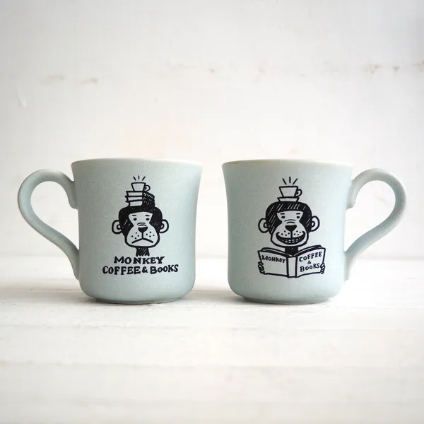 MONKEY COFFEE&BOOKS マグカップ販売開始（限定220個）